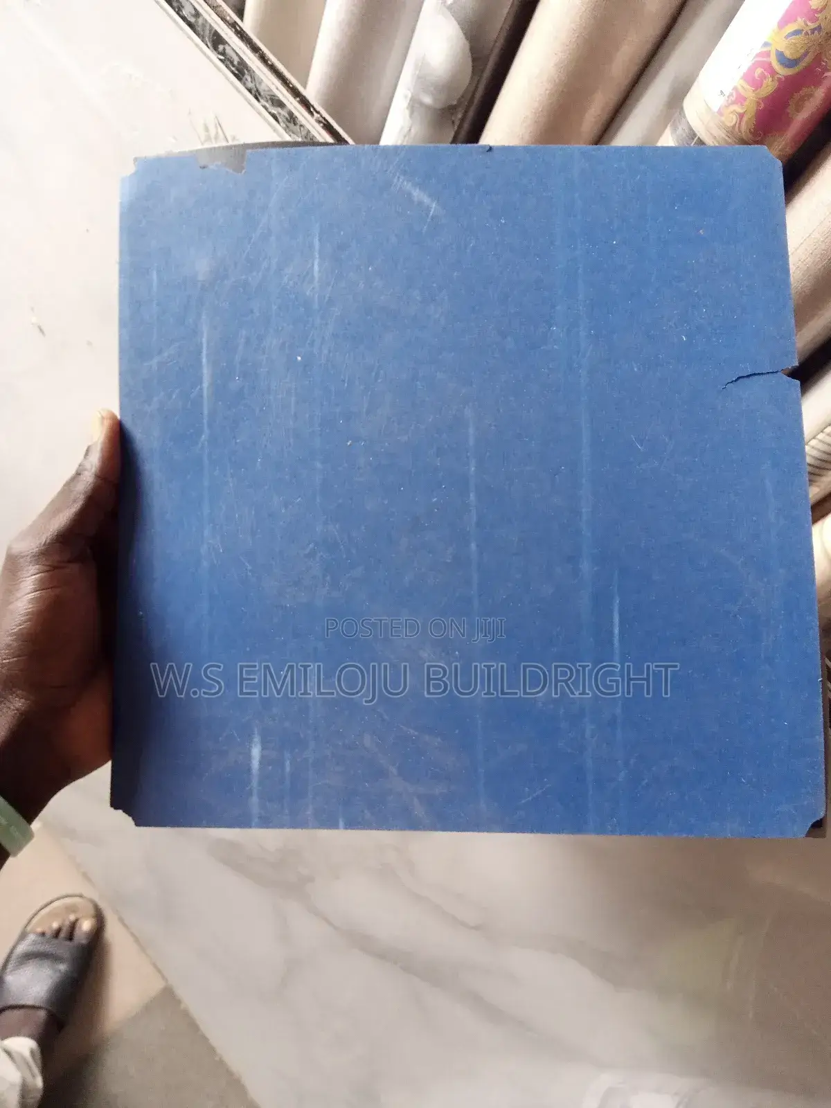 30/30 Square Rubber Tiles Available in Plain and Pattern