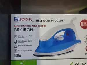 Electric Iron 300w Suitable for Solar and Prepaid Miters