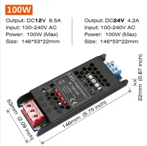 100w 12v/24v Power Supply or Choke