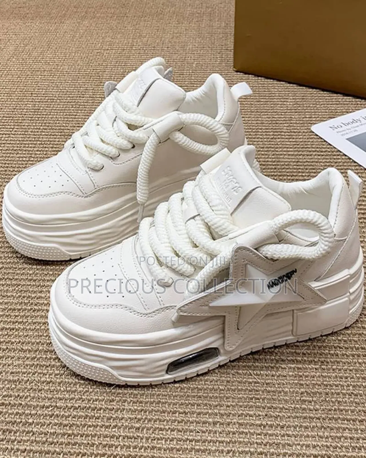 Ladies Star Crested Sneakers