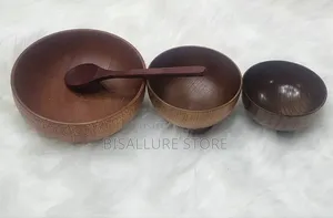 Wooden Bamboo Bowl -Big Size
