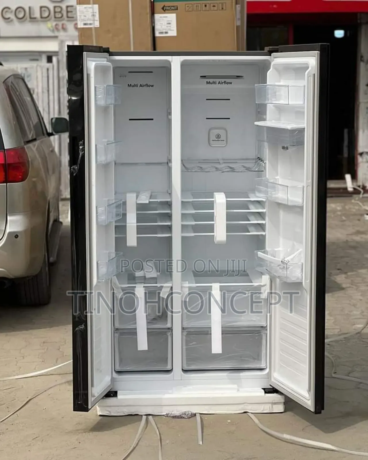 Hisense Side by Side Refrigerator 432 Litres With Dispenser