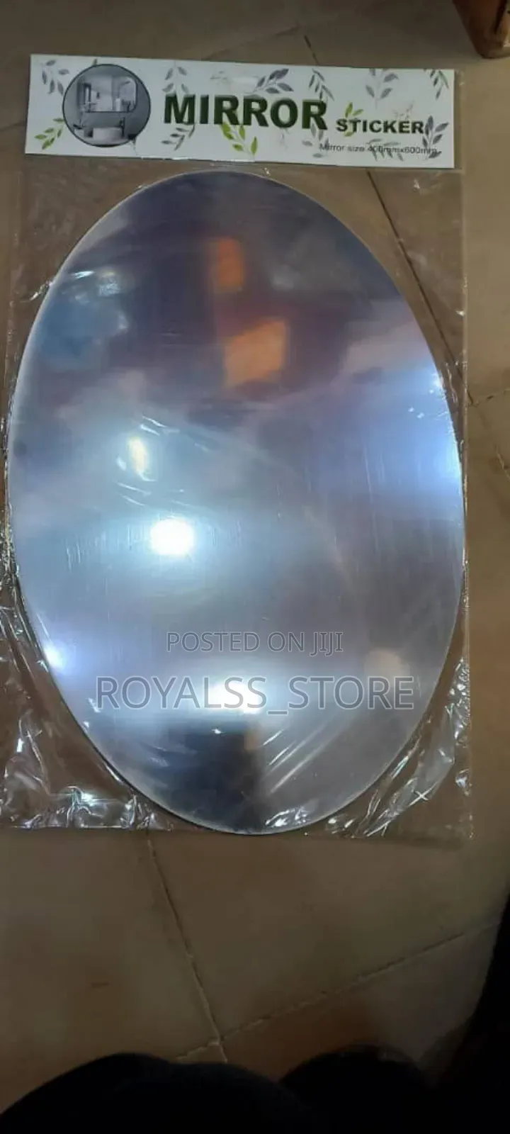 Self Adhesive Acrylic Bathroom Sticker Mirror