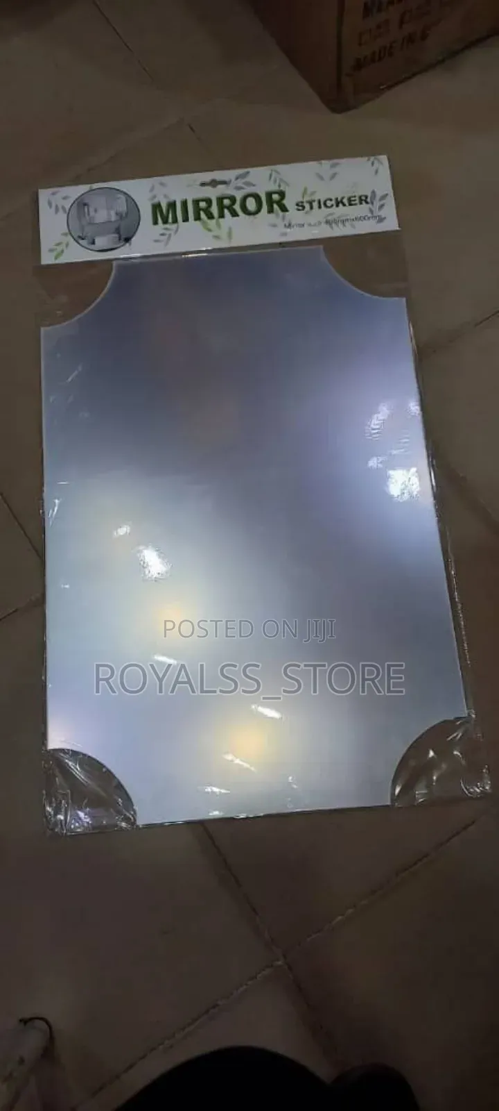 Self Adhesive Acrylic Bathroom Sticker Mirror