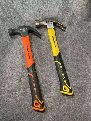 Bosiha Claw Hammer With Fiberglass Professional, Steel Head