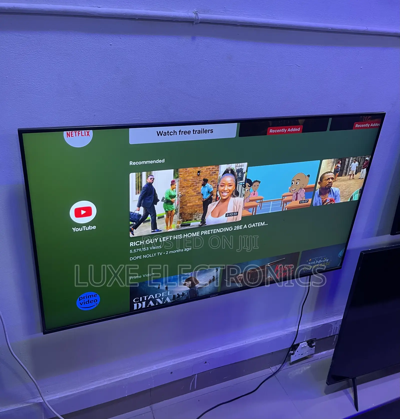 55 Inches Sony Bravia European Used Android Tv 2022 Model