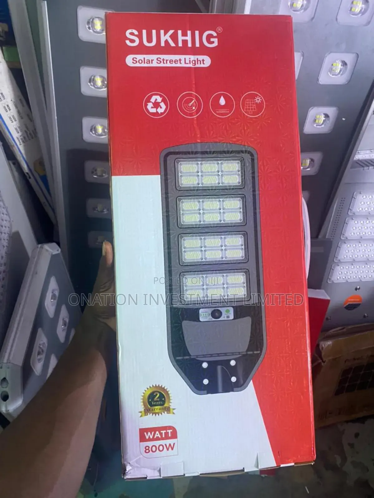 800W SUKHIG Solar Street Light