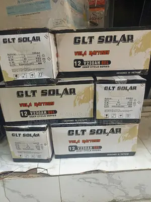 230ah 12v GLT Solar Dry Cell Battery