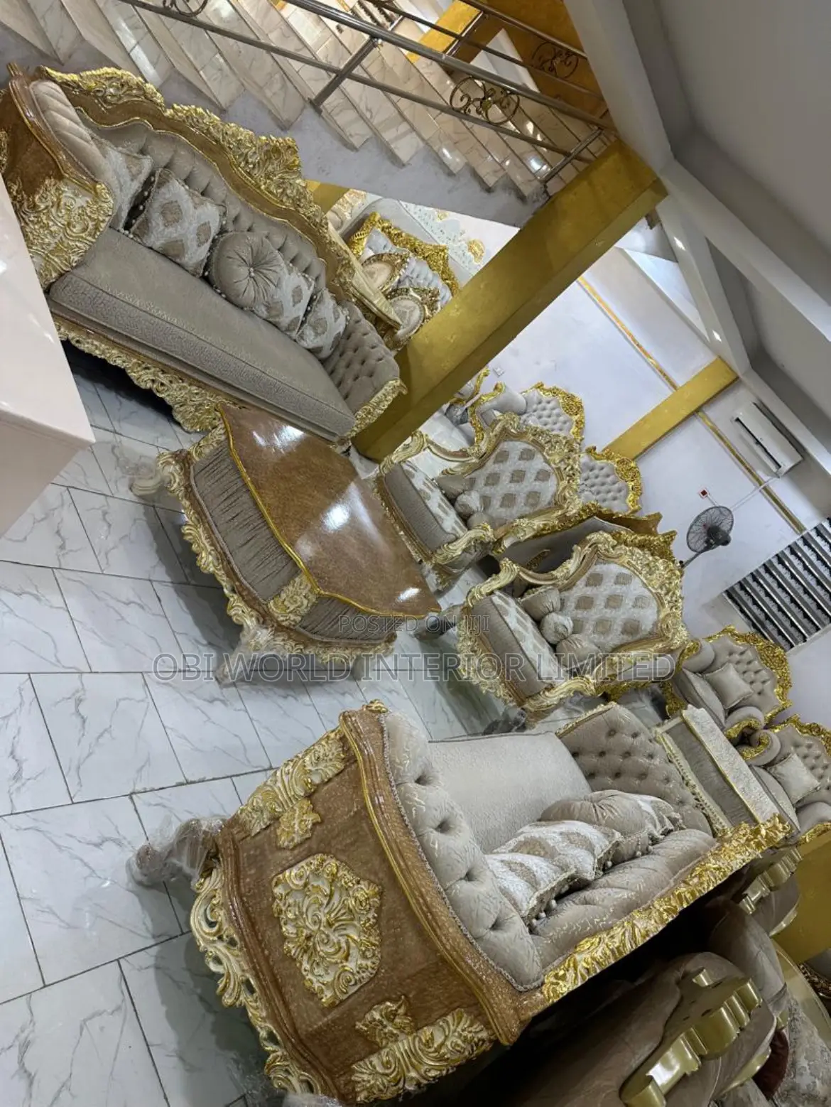 Royal Egyptian Sofa Set