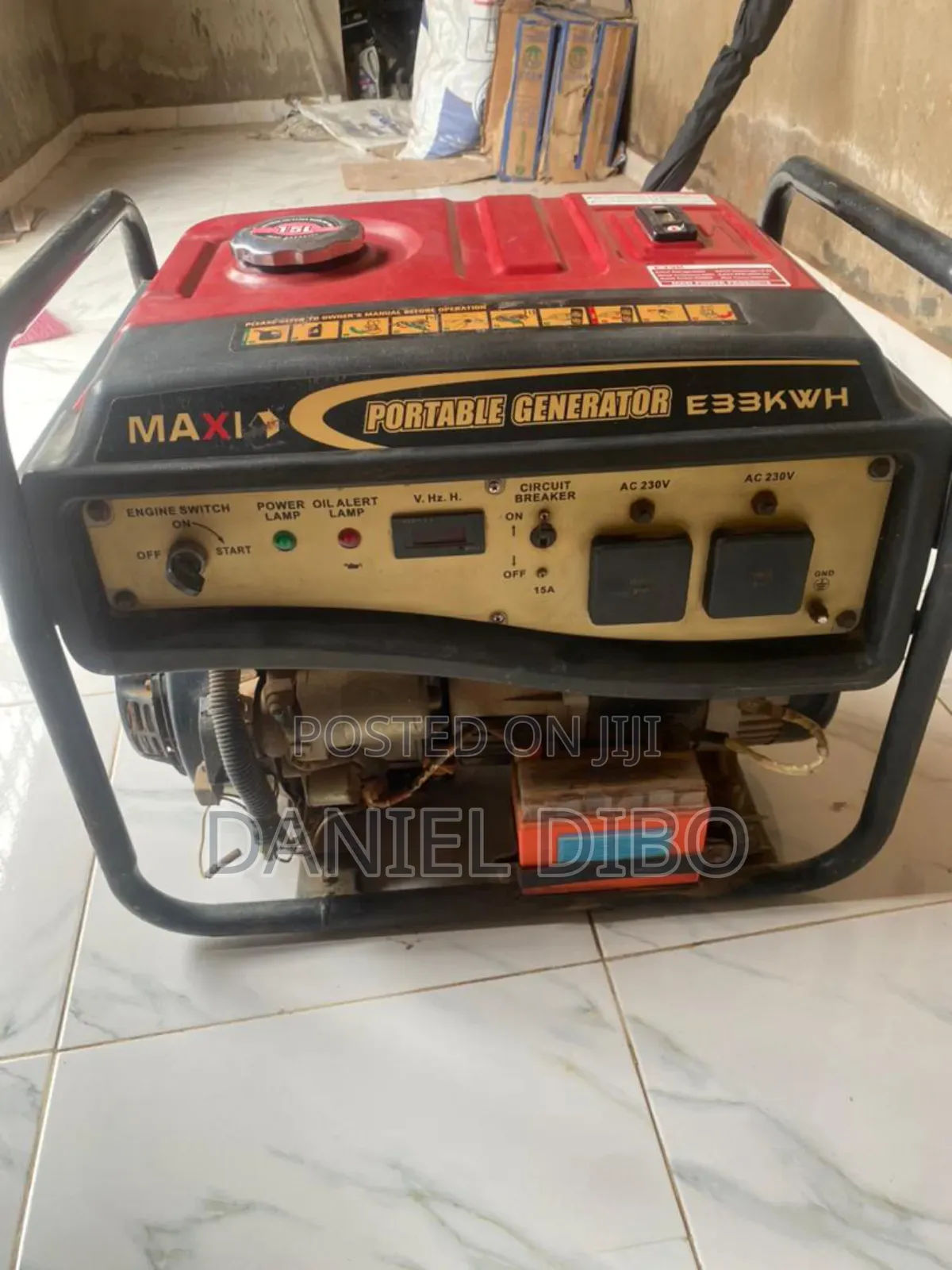 Maxi Portable Generator E33kwh 4kva