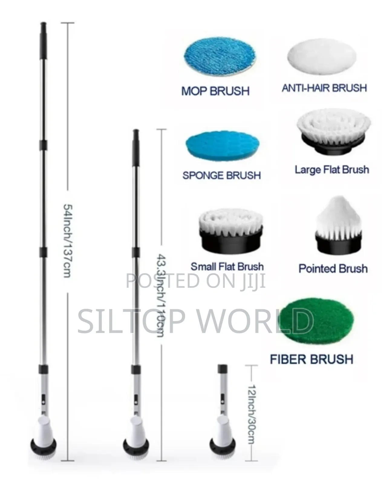 7 In 1 Electric Cleaning Brush
