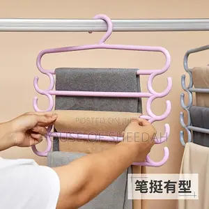 6pcs Household Saving Space Multifunctional Hanger