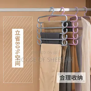 6pcs Household Saving Space Multifunctional Hanger