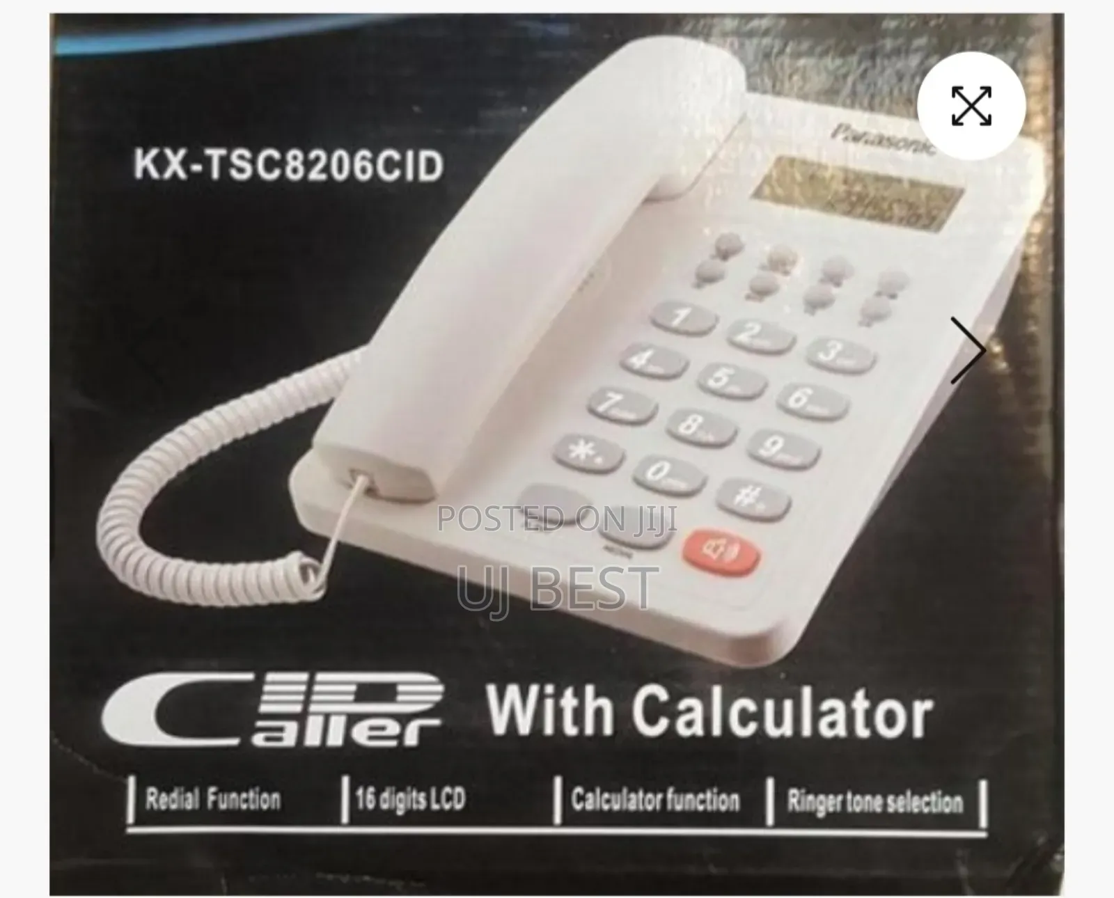 Panasonic KX-TSC8206CID Display Desk Phone