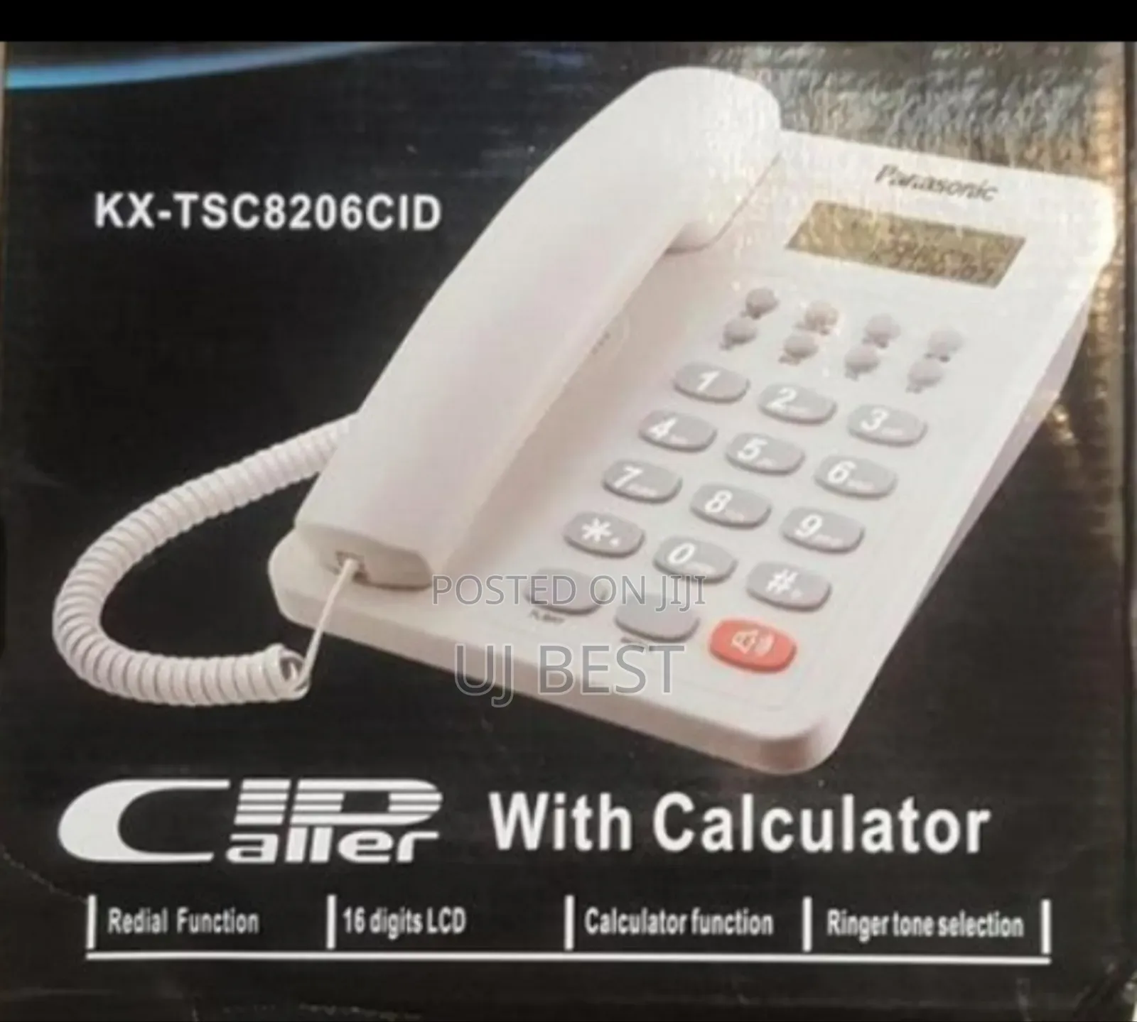 Panasonic KX-TSC8206CID Display Desk Phone