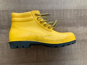 Original Safety Rain Boot/Short Safety Rain Boot Yellow