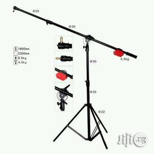 Heavy Duty Boom Arm Studio Light Stand With 5kg Counter