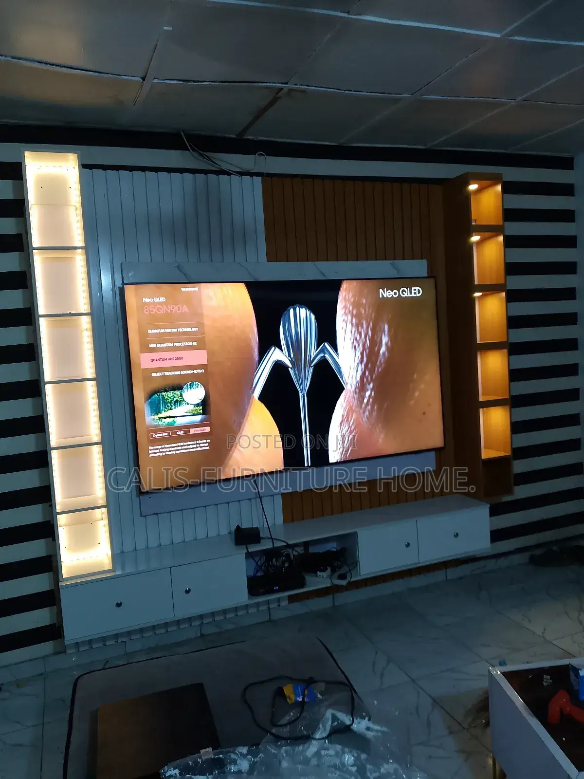 8ft X 8ft TV Console