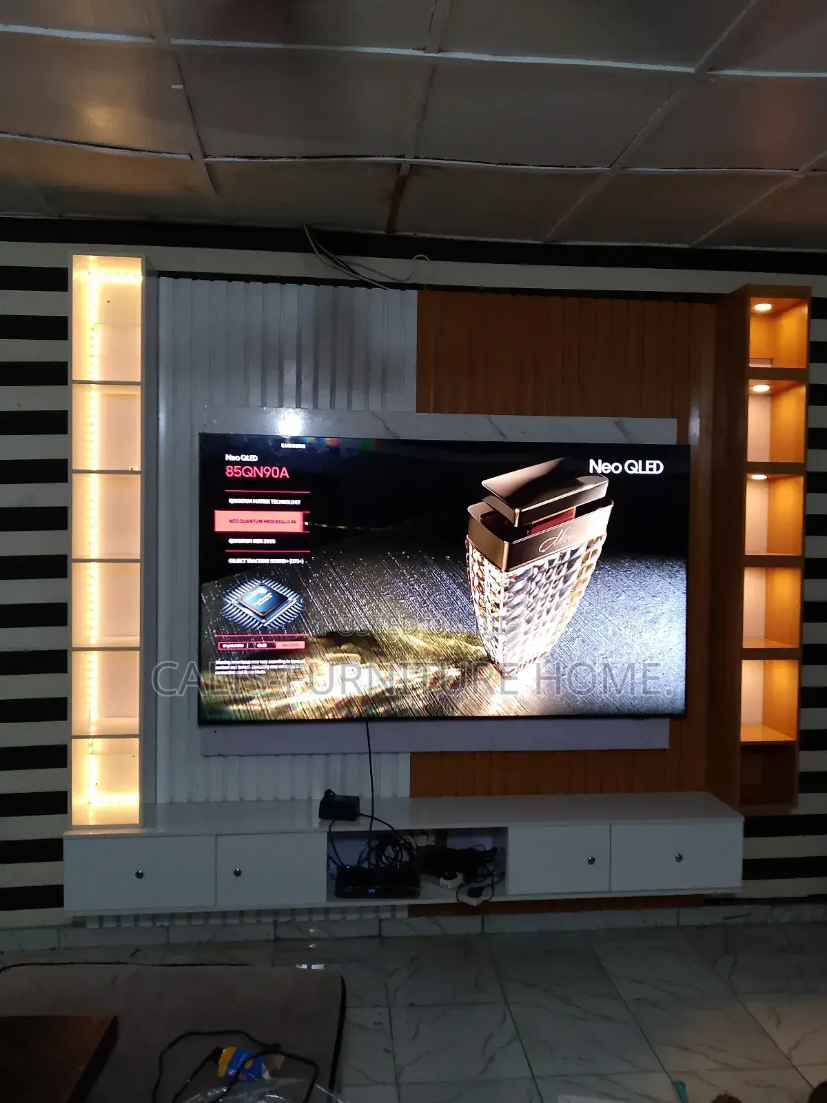 8ft X 8ft TV Console