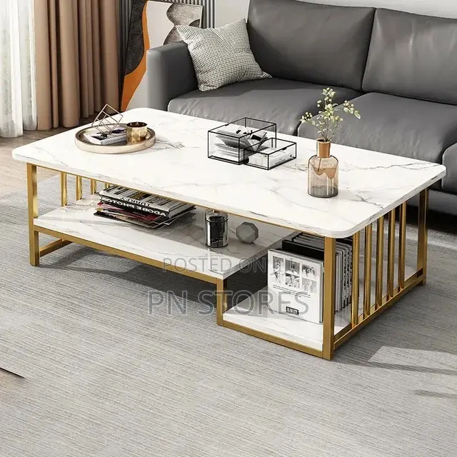 120cm High Gloss Unique Coffee Table