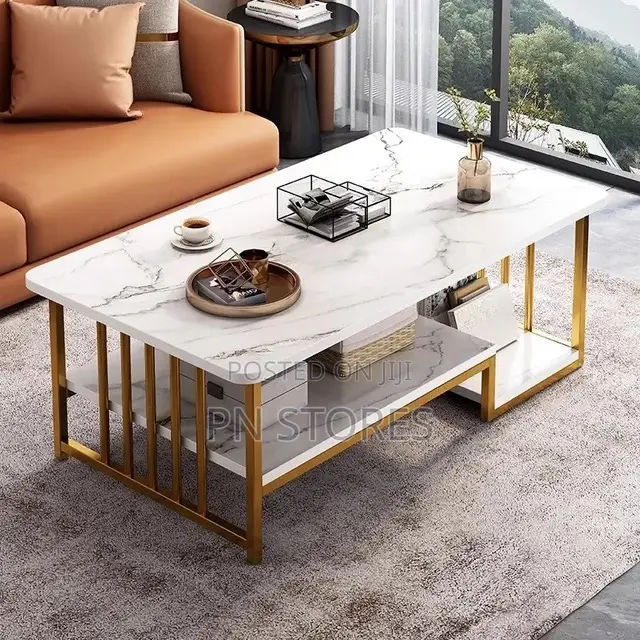 120cm High Gloss Unique Coffee Table