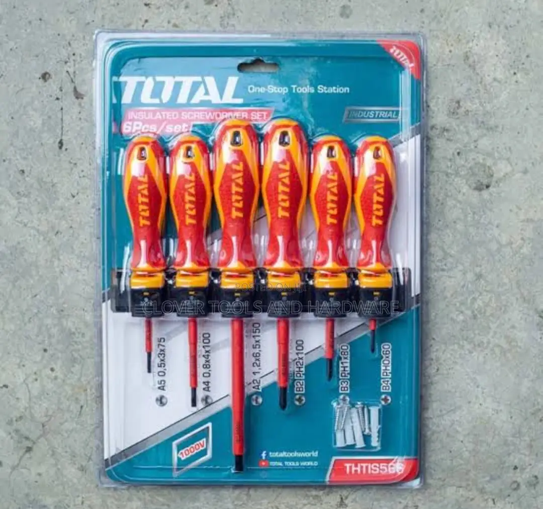 TOTAL Insulated Screwdriver Set