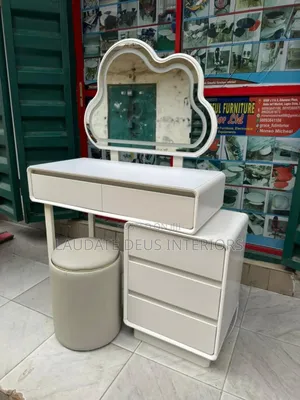New Imported Dressing Mirror/Console With Led Light.