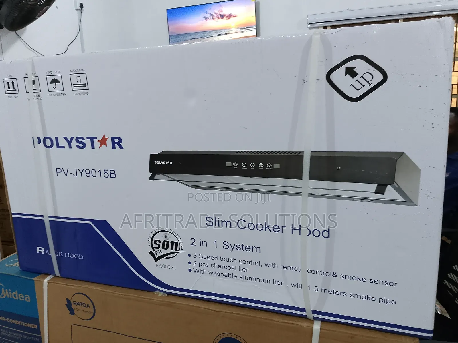 High Speed Polystar Range Hood