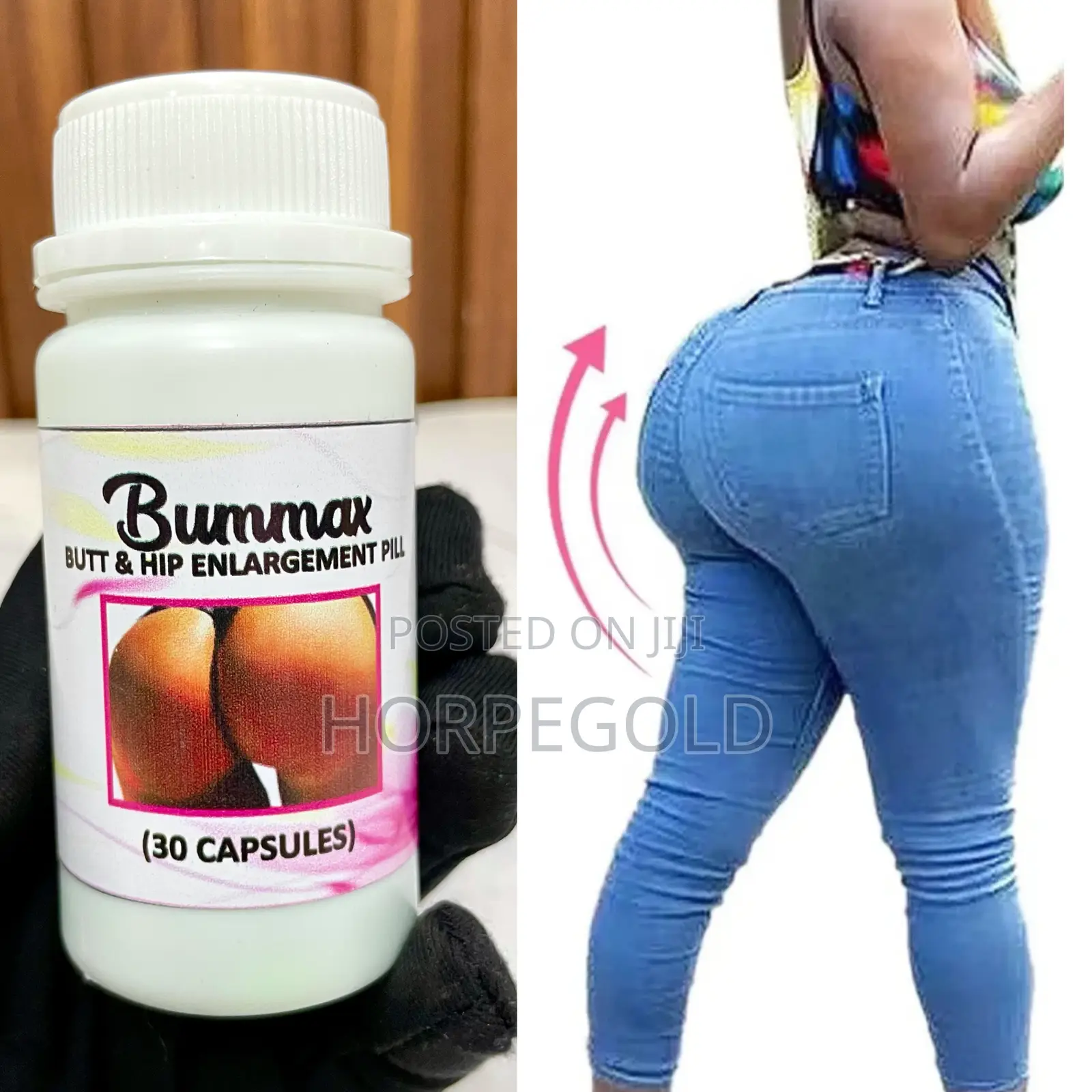 Bummax Butt Hip Enlargement Pill