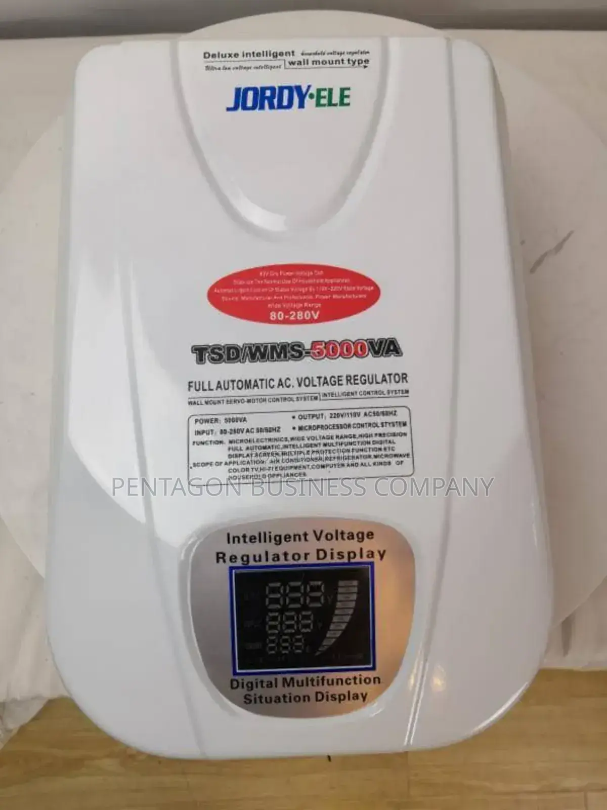 5000 Watts Jordy-Ele Industrial Stabilizer Wall Mounted