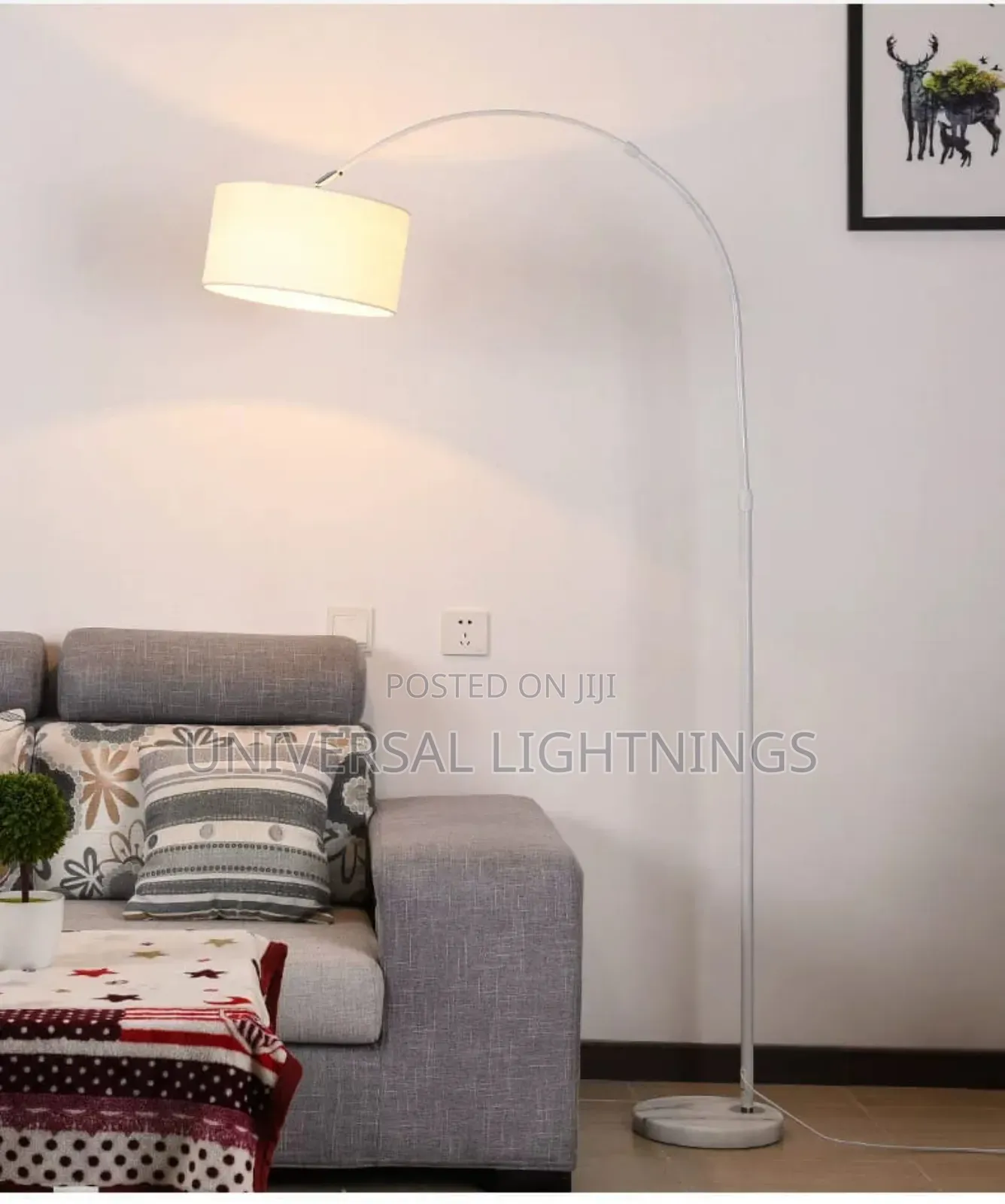 White Floor Lamp