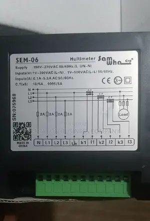 Sem- 06 Samwha Digital Panel Multimeter