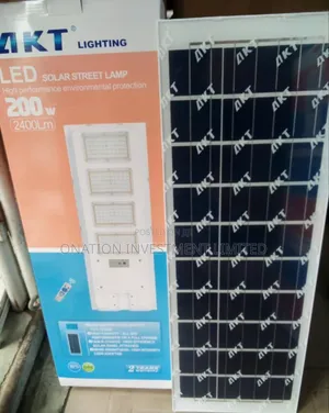 200w Akt Solar Street Light