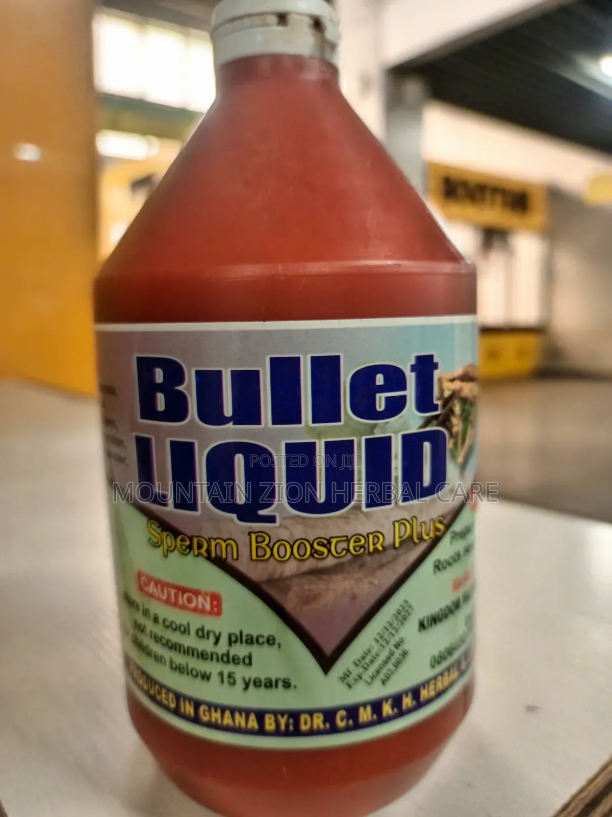 Bullet Liquid Sperm Booster Plus