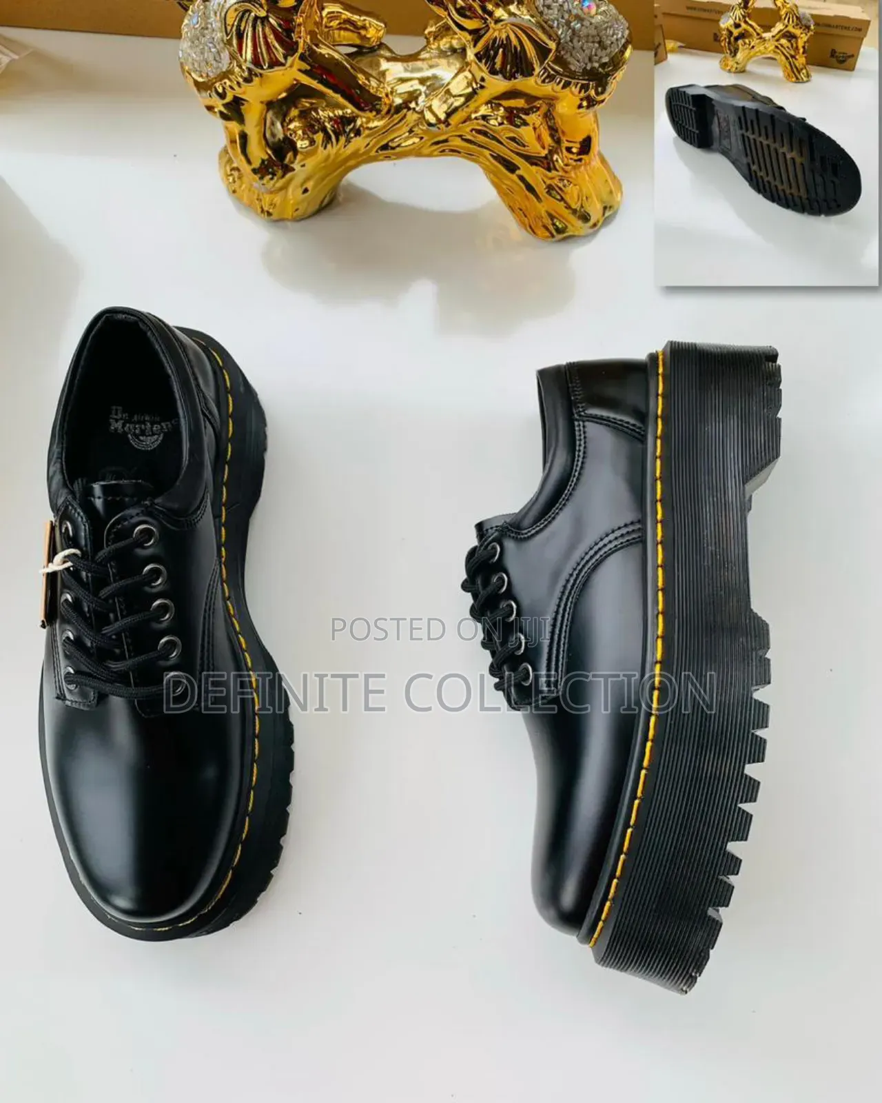 DR MARTENS Luxury High Sole Shoe