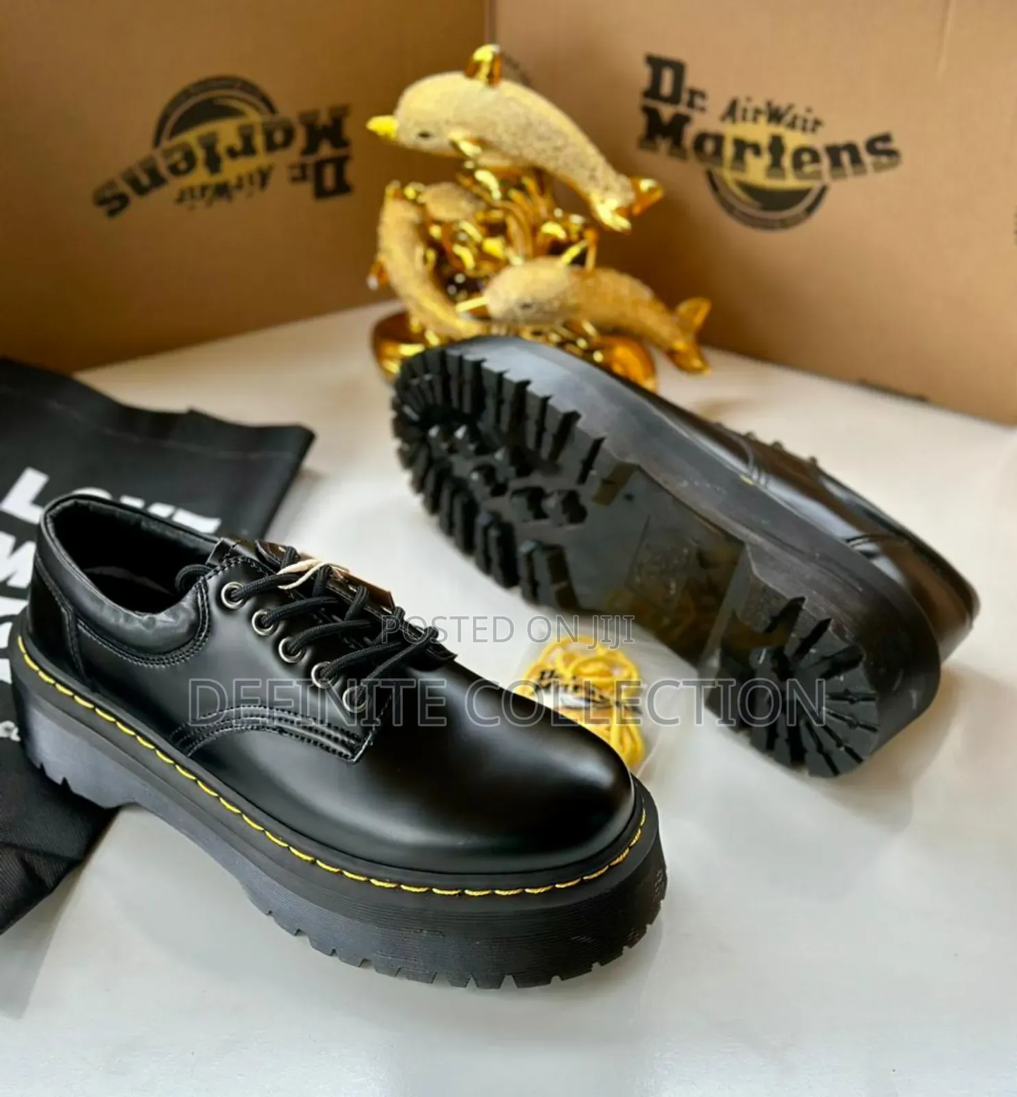 DR MARTENS Luxury High Sole Shoe