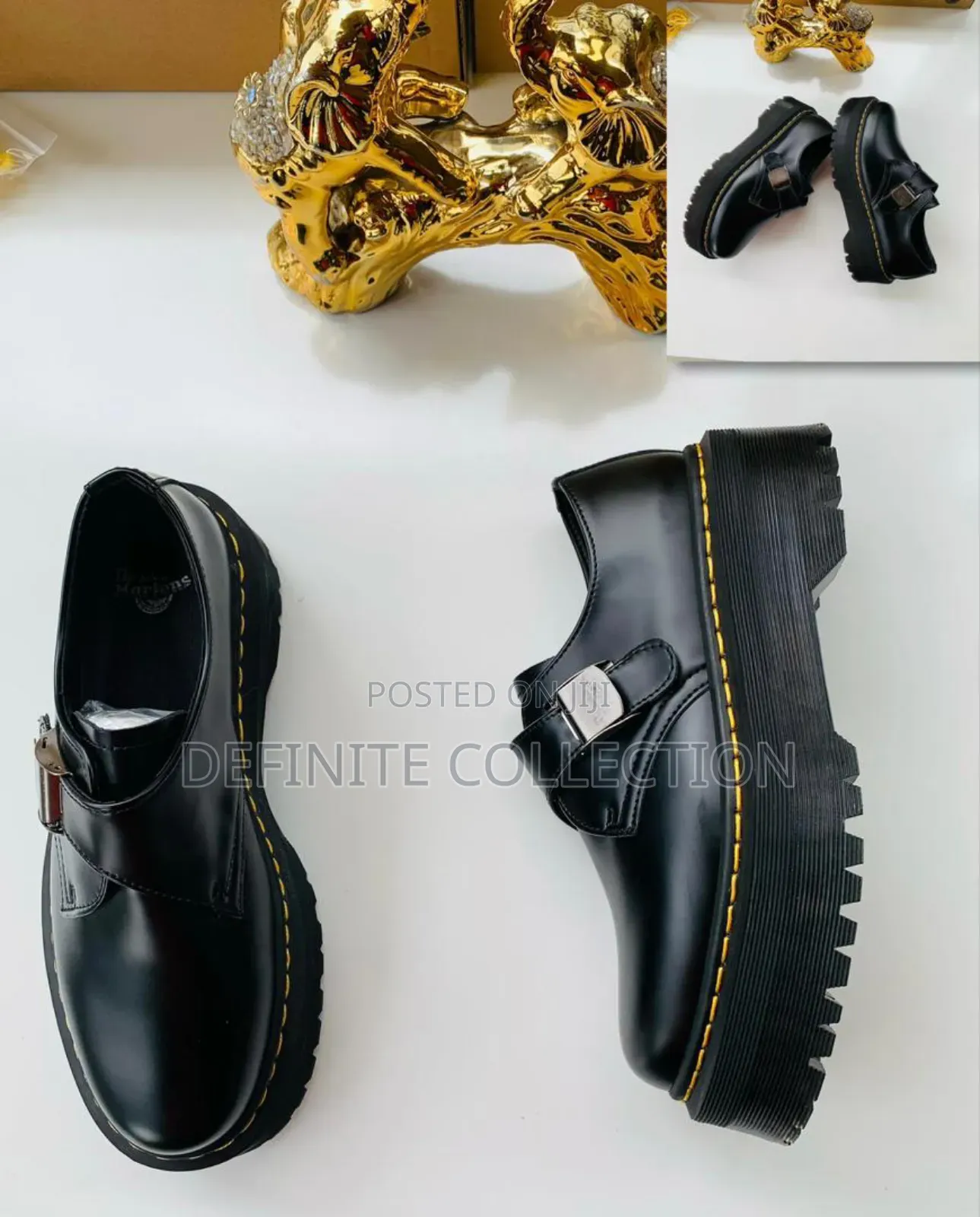 DR MARTENS Luxury High Sole Shoe