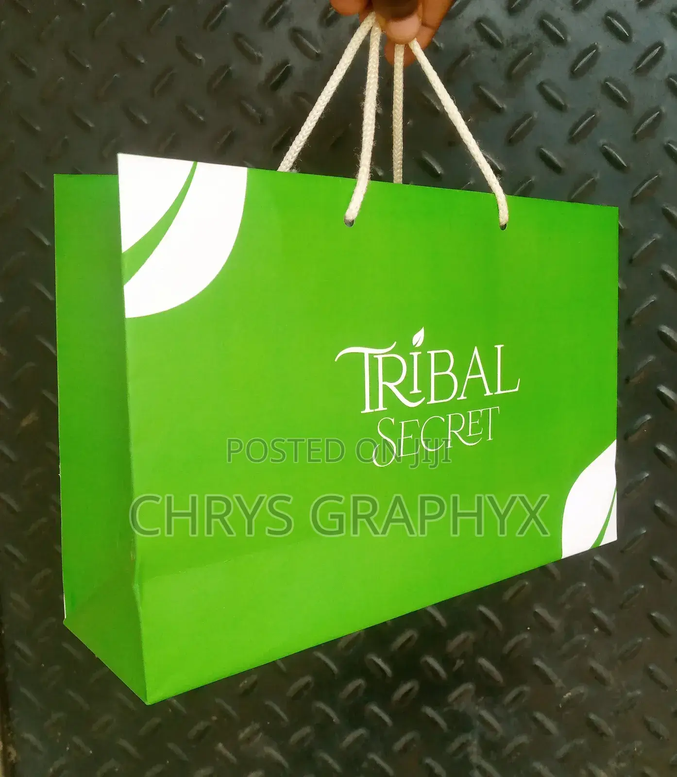 Custom Brand Nylons Paper Bag