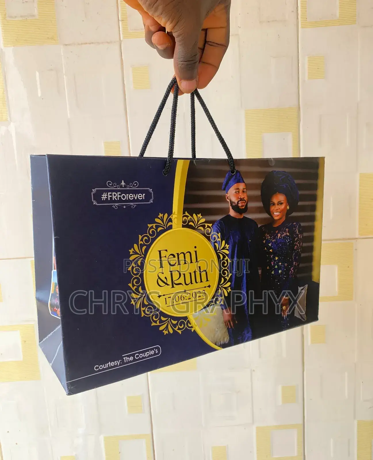 Custom Brand Nylons Paper Bag