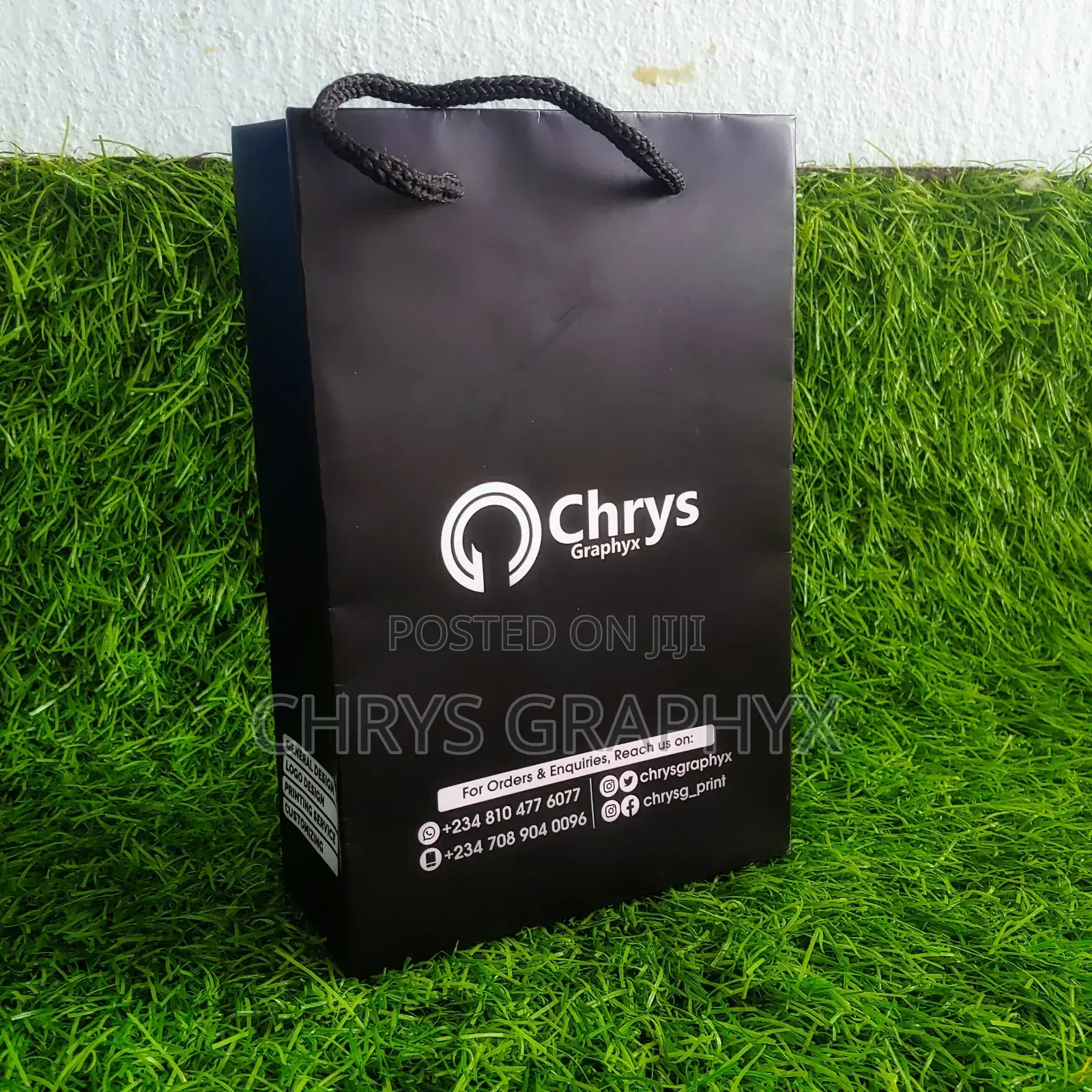 Custom Brand Nylons Paper Bag