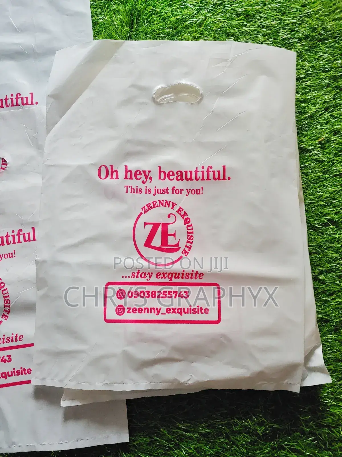 Custom Brand Nylons Paper Bag