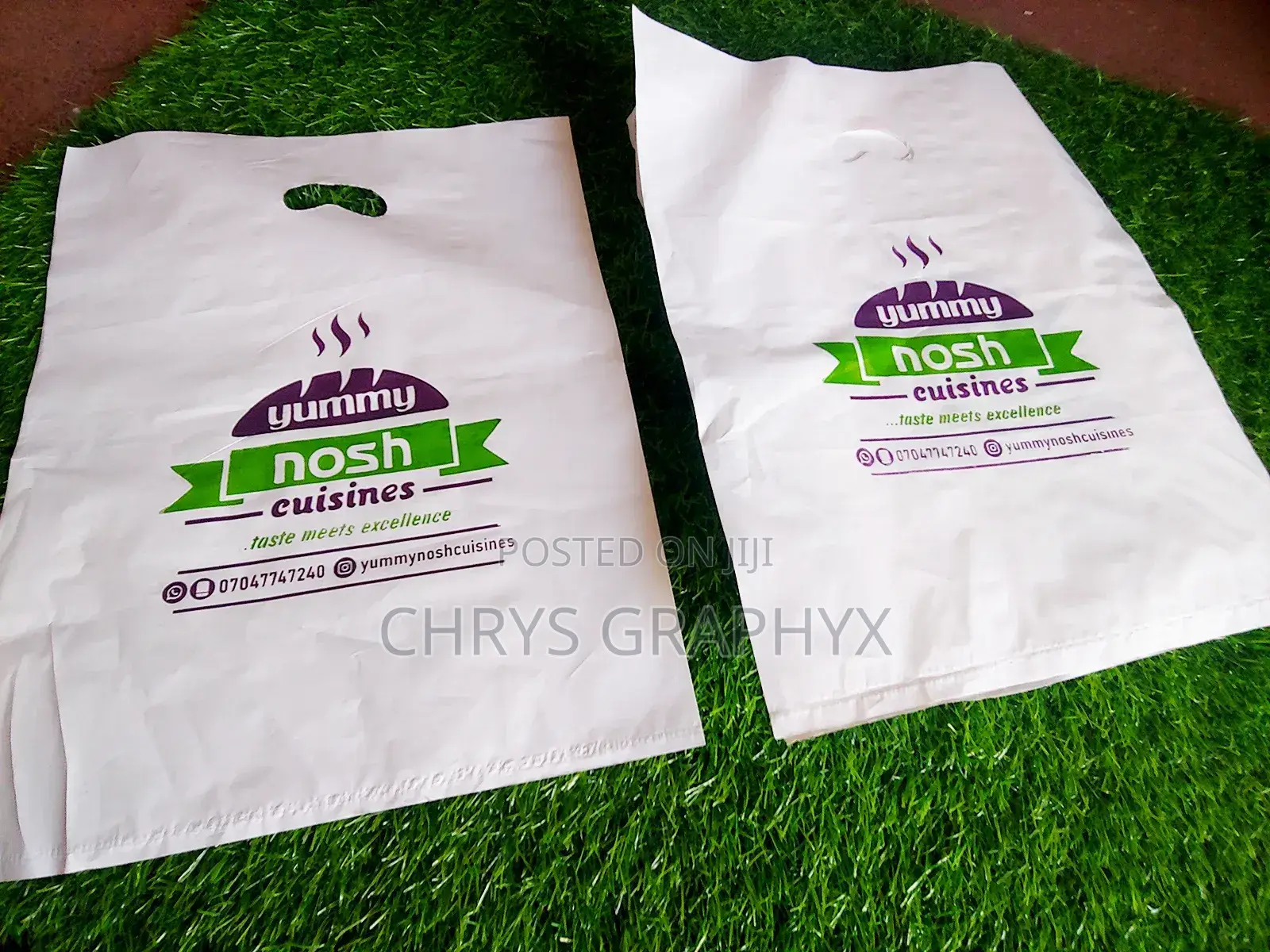 Custom Brand Nylons Paper Bag