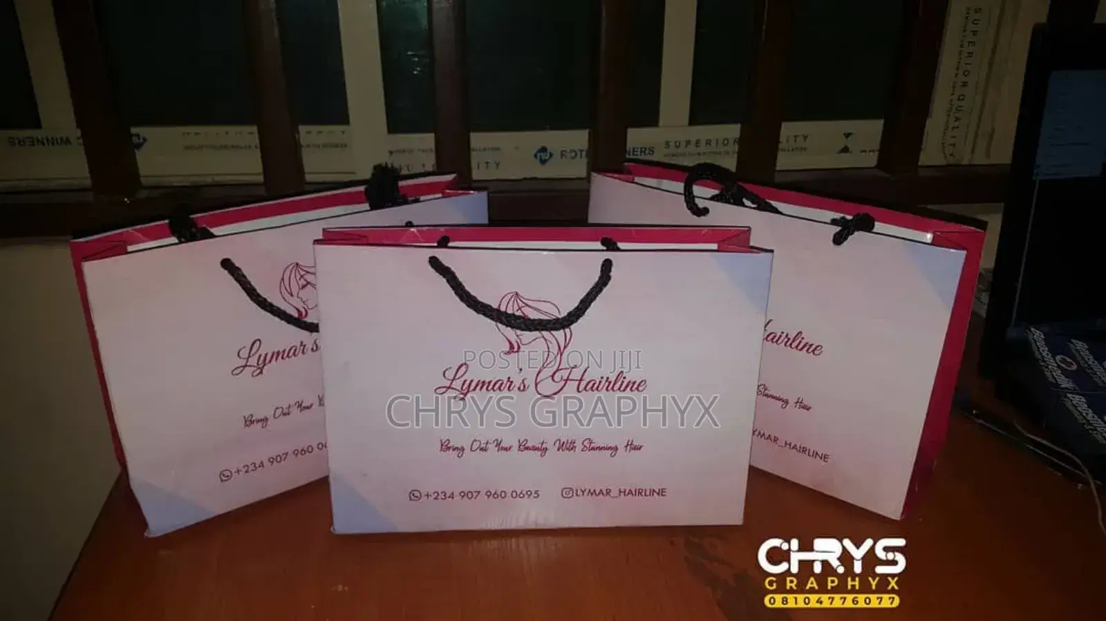 Custom Brand Nylons Paper Bag