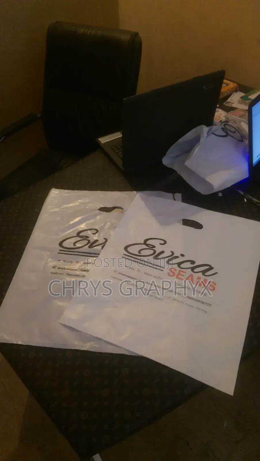 Custom Brand Nylons Paper Bag