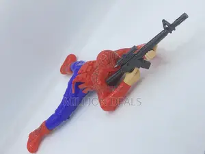 Battery Operated Crawling Spider Man Kids Toy