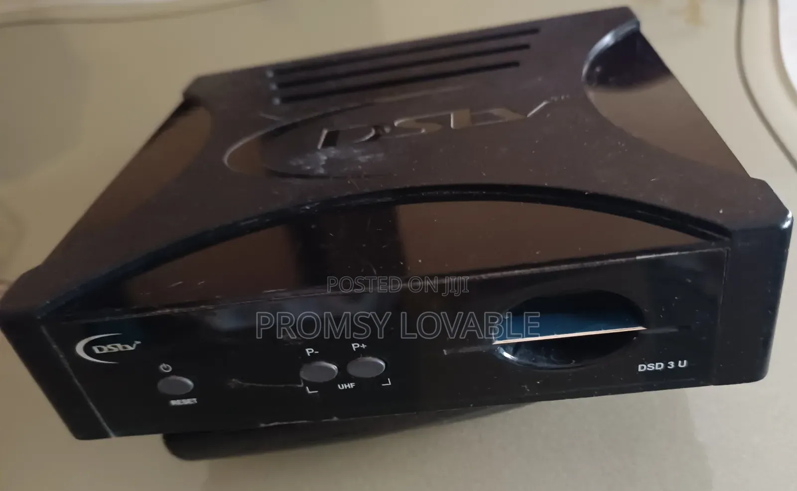 DSTV Decorder With Remote and Adapter, No Dish