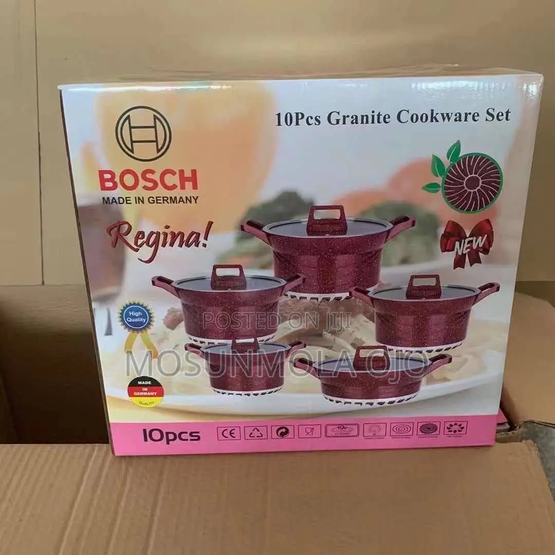 Bosch 10-Piece Granite Cookware Set