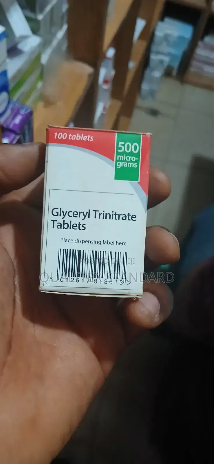 Glyceryl Trinitrate Tablet