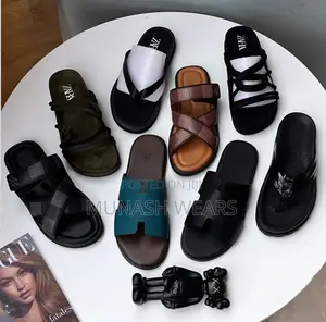 Hermes X Other Collections Leather Slipers