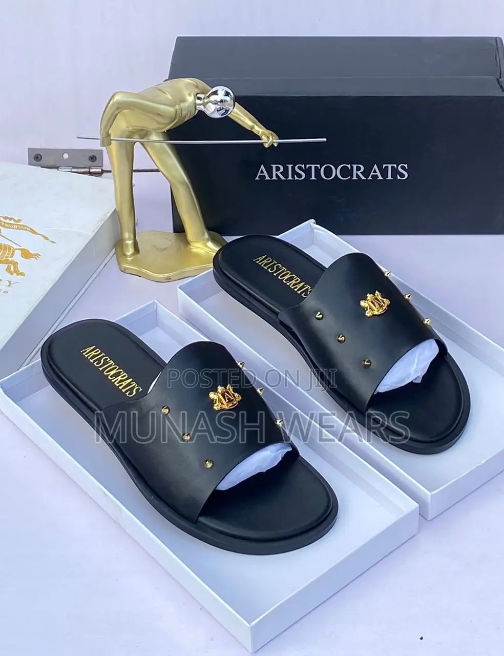 Aristocrat Leather Slipers